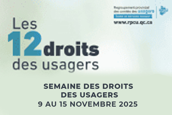 Semaine des droits des usagers
